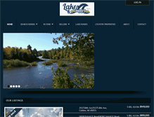 Tablet Screenshot of lakesandcountry.com